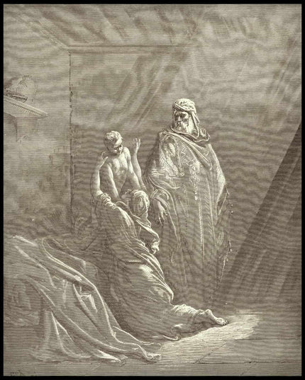 Elijah raises the son of the widow of zarephath