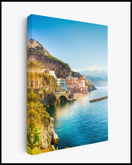 Amalfi Coast Canvas