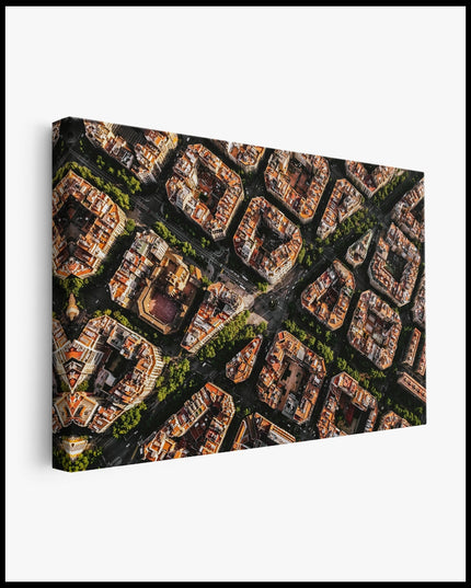 Barcelona Leinwand