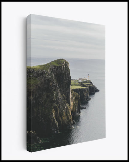 Lighthouse Cliffs Canvas