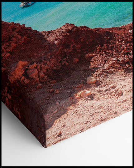 Red Beach Canvas