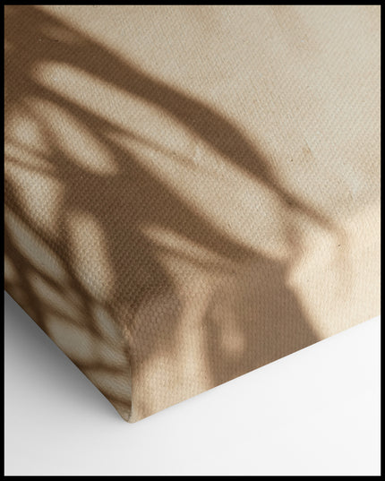 Palm Tree Shadow Canvas