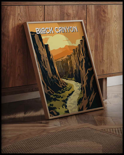 Black Canyon of the Gunnison National Park Poster