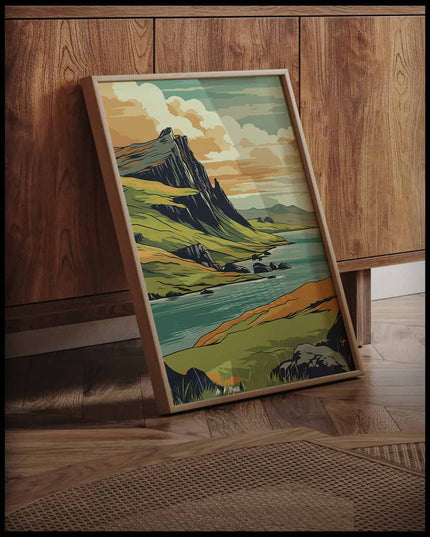 Isle of Skye Illustration Poster