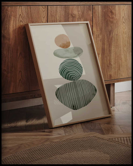 Organic Shapes Poster