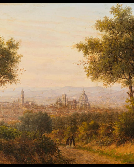 Blick auf Florenz 1848