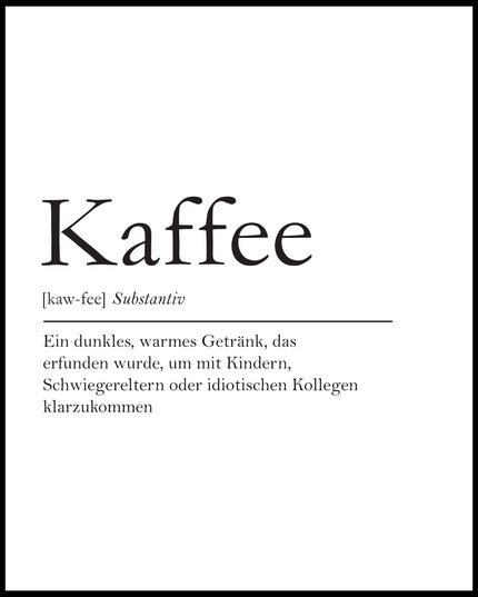 Definition Kaffee