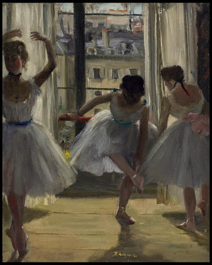 Danseuses dans une salle d'exercice (Trois Danseuses)