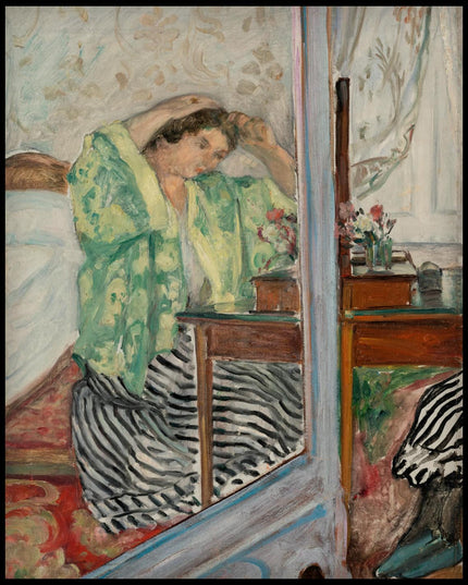 Femme à sa toilette