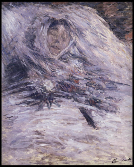 Camille Monet on Her Deathbed