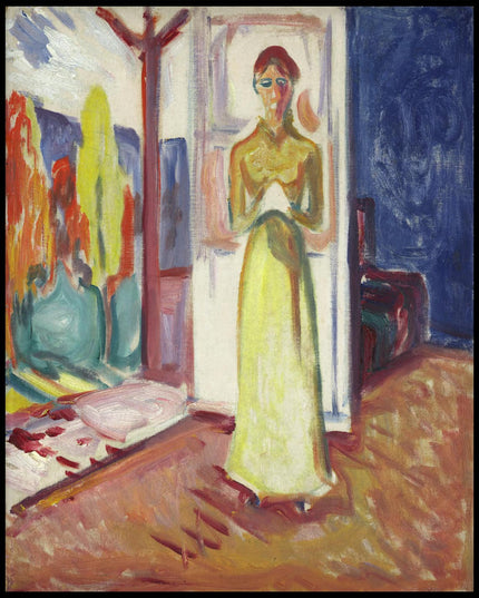 Woman Standing in the Doorway