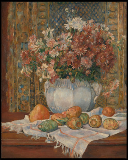 Still Life with Flowers and Prickly Pears