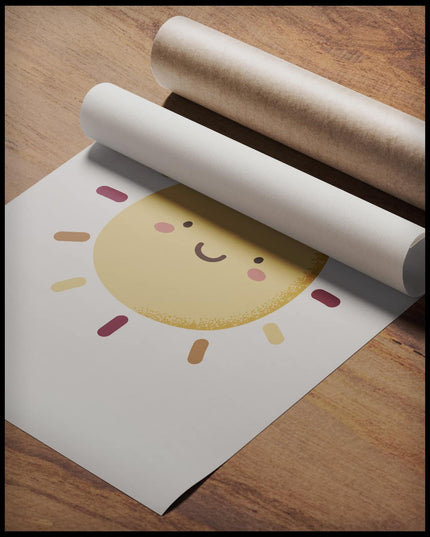 Happy Sun Children Poster