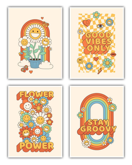 Flower Power Poster Set