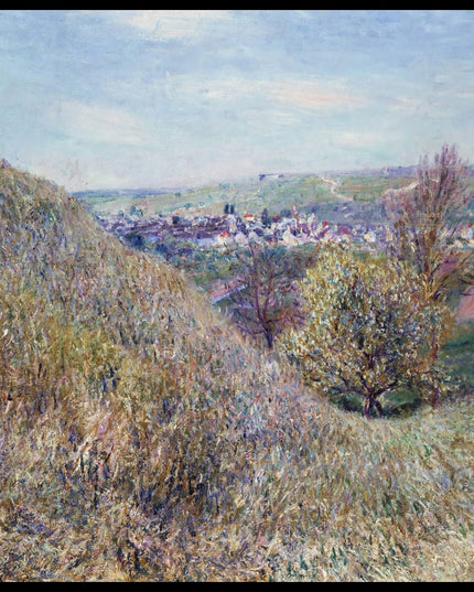 On The Hills Of Moret In Spring