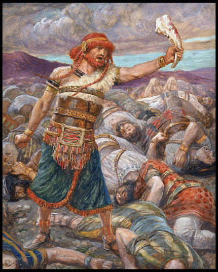 Samson Slays a Thousand Men