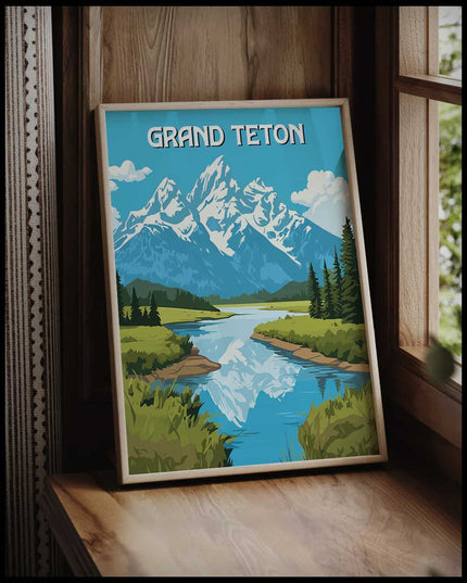 Grand-Teton-National Park Poster