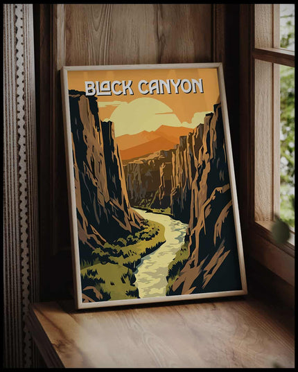 Black Canyon of the Gunnison National Park Poster