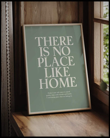 There Is No Place Like Home Illustration Poster