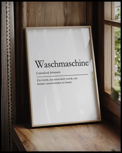 Definition Waschmaschine