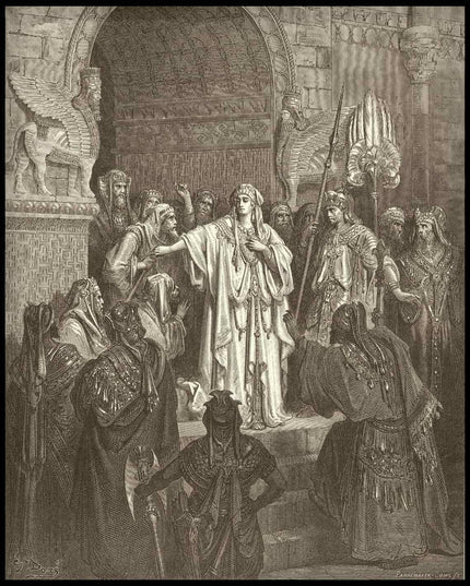 Queen vashti refuses to obey ahasuerus command